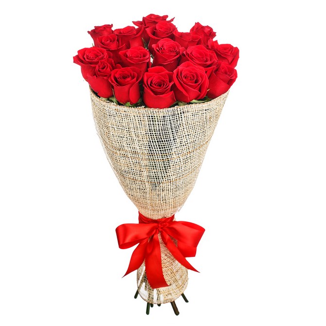Mazzo di rose rosse